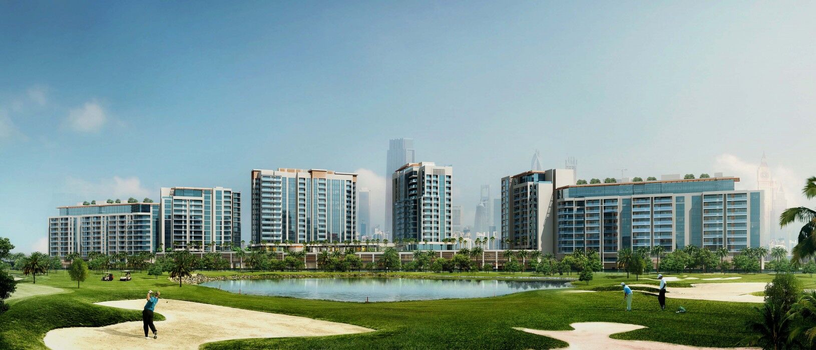 Отель Vida Emirates Hills Дубай Экстерьер фото