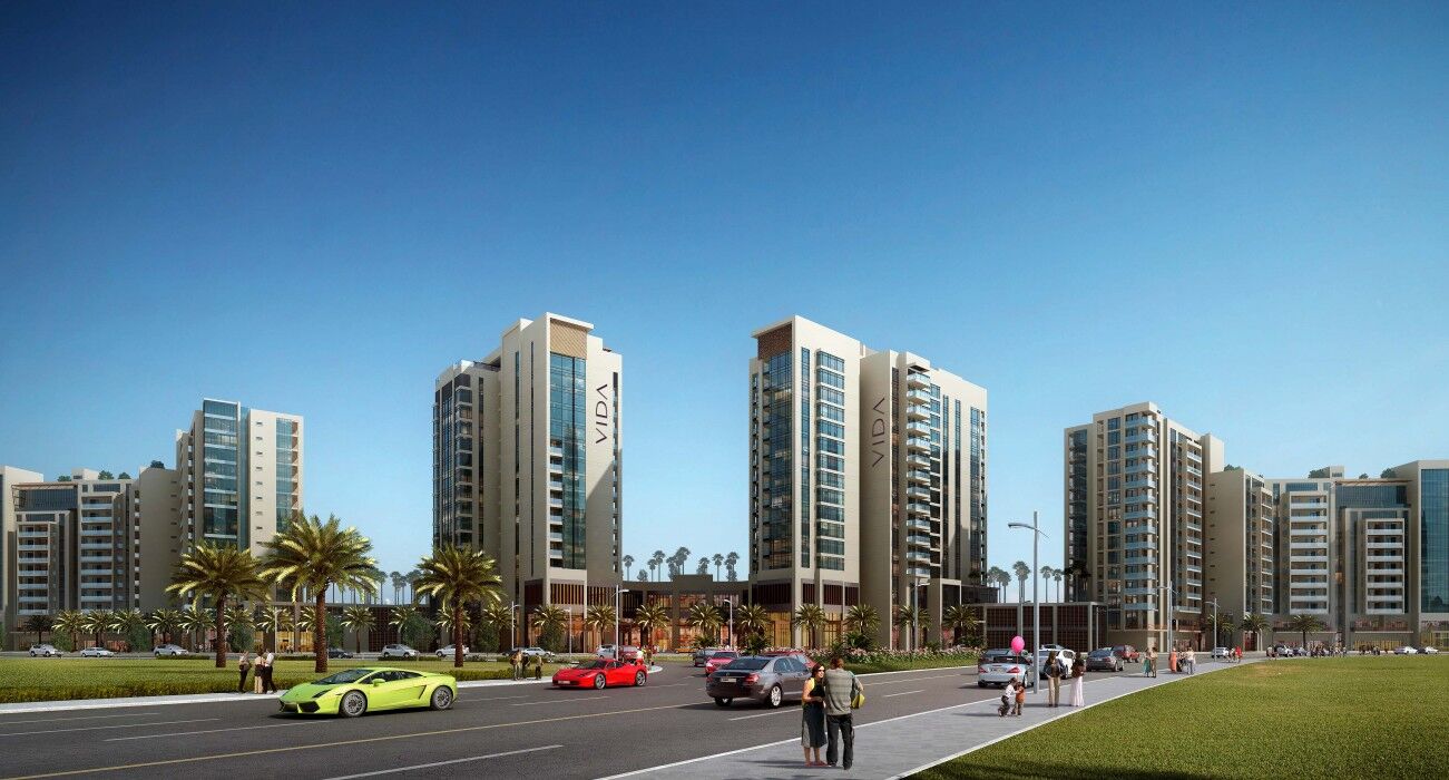 Отель Vida Emirates Hills Дубай Экстерьер фото